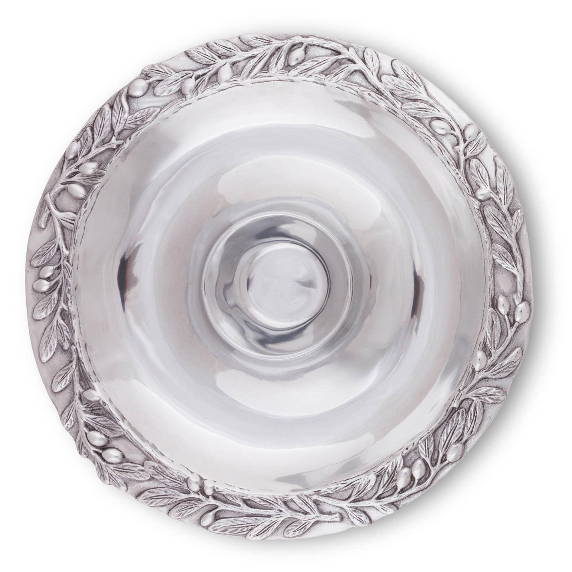 Arthur Court Serveware Arthur Court Chip and Dip Tray - Olive