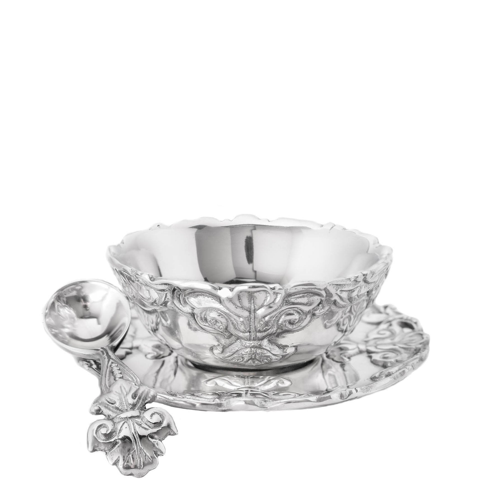 Arthur Court Designs Fleur-De-Lis Condiment Server