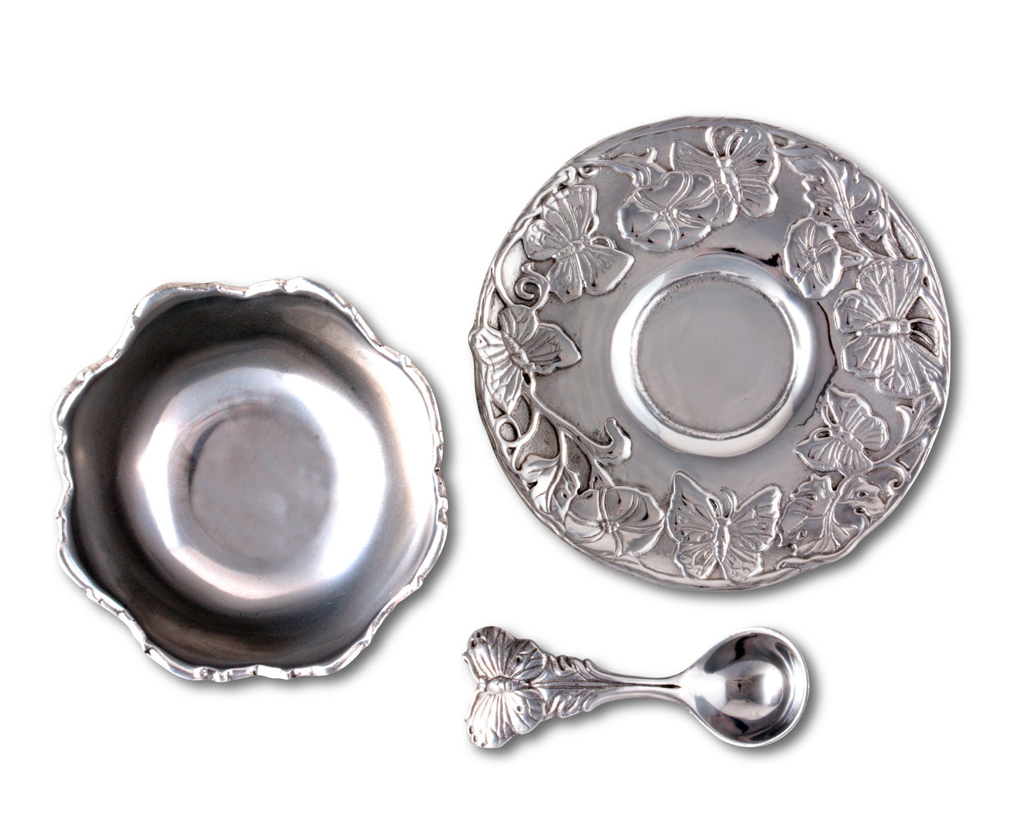 Arthur Court Serveware Arthur Court Condiment Set 3-piece - Butterfly