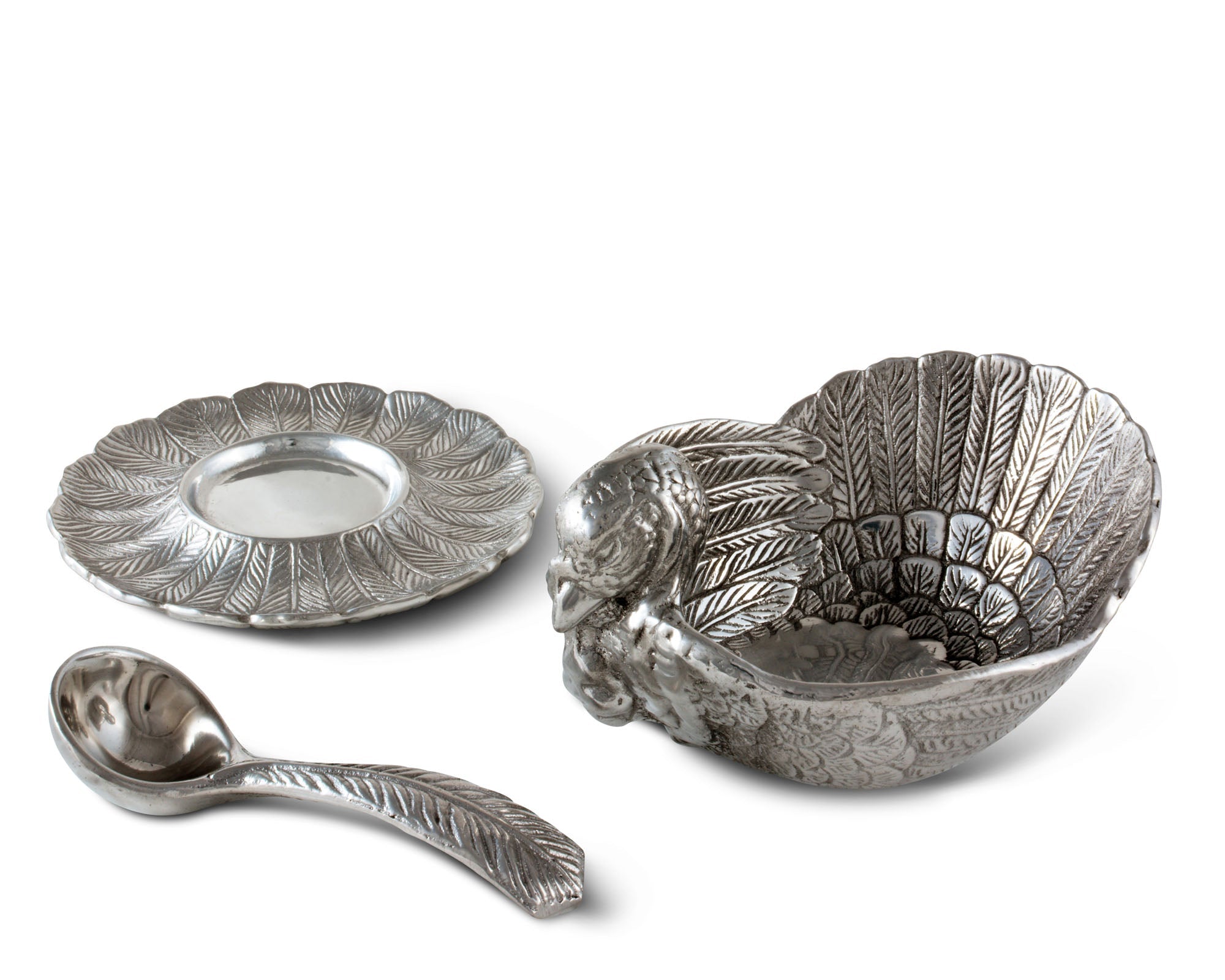 Arthur Court Serveware Arthur Court Condiment Set 3-Piece - Turkey