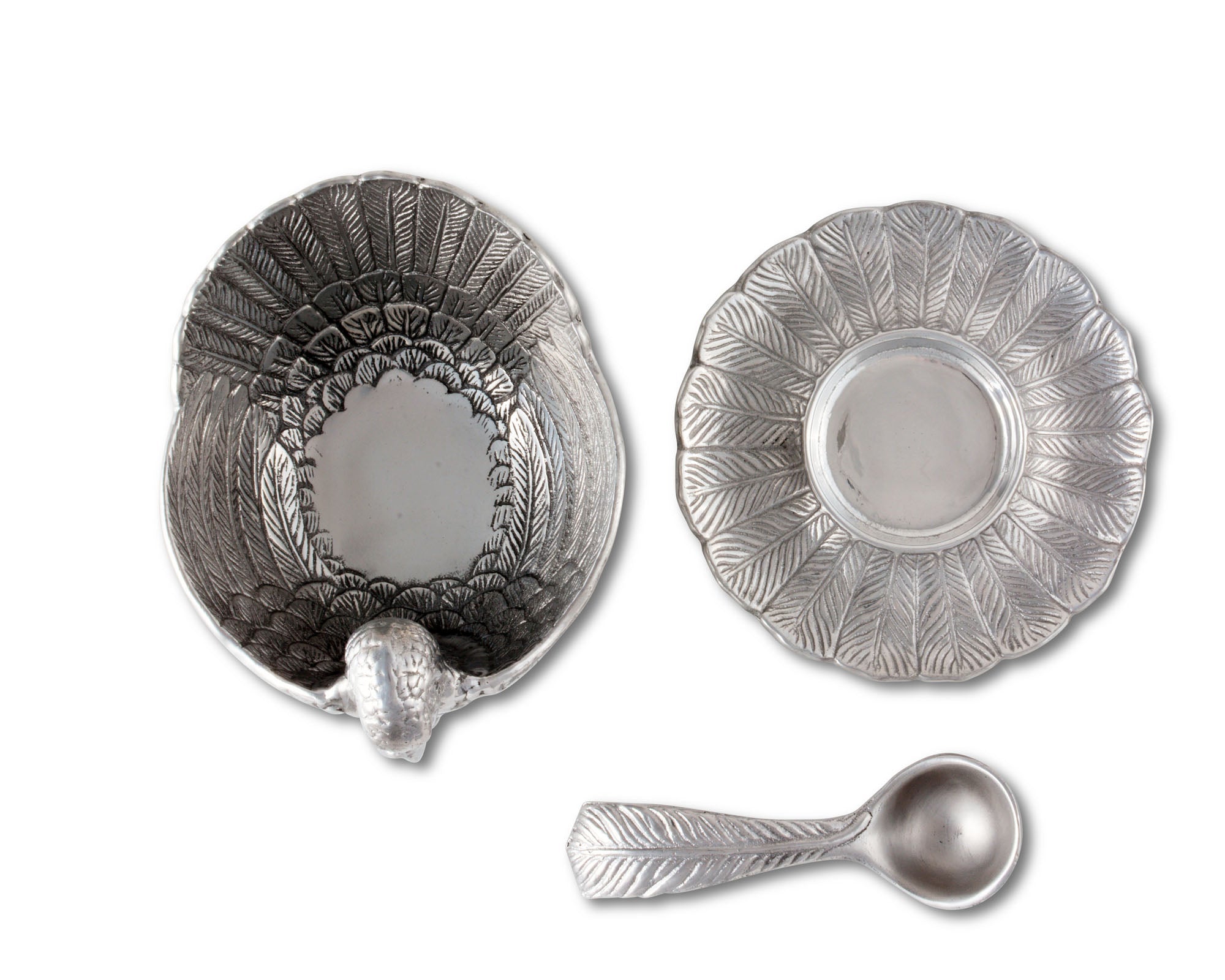 Arthur Court Serveware Arthur Court Condiment Set 3-Piece - Turkey