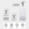 Arthur Court Serveware Arthur Court Decanter Set with glasses (2) - Elk