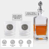 Arthur Court Serveware Arthur Court Decanter Set with glasses (2) - Western