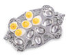Arthur Court Serveware Arthur Court Deviled Egg Holder - Fleur-De-Lis