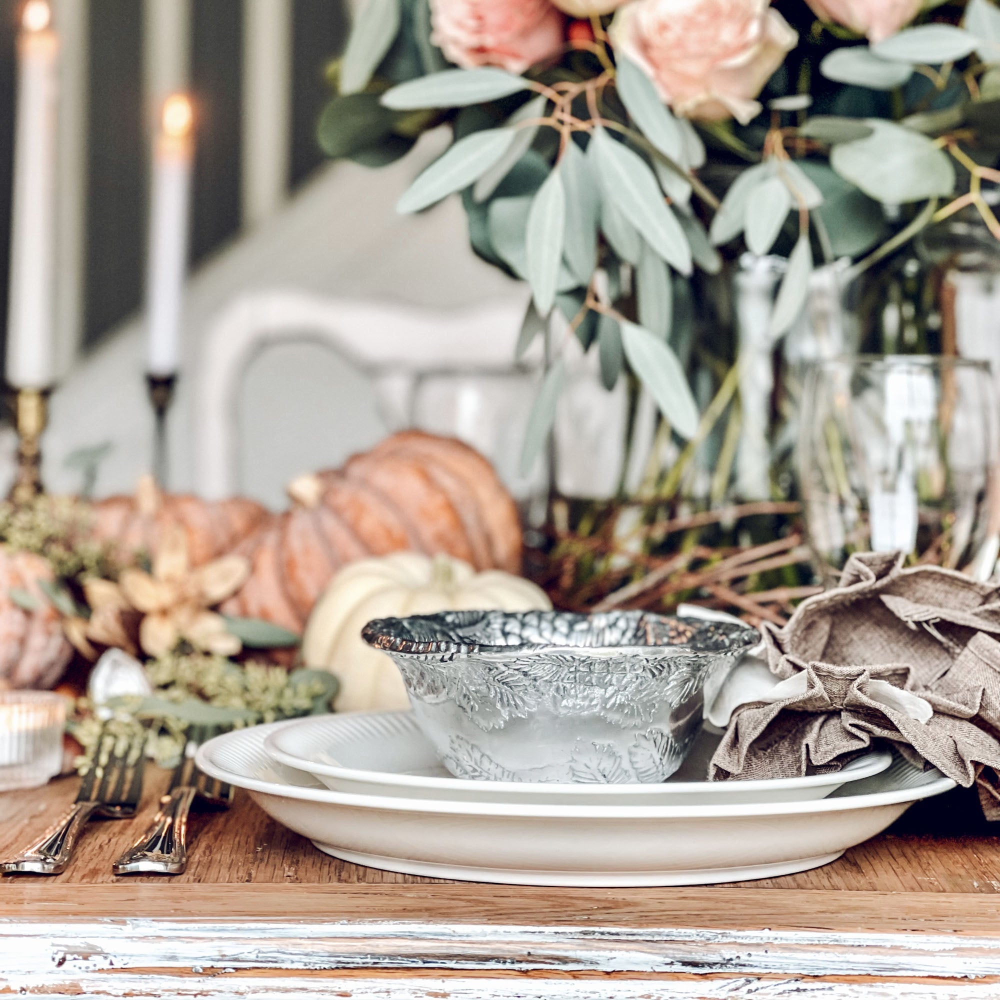 Arthur Court Serveware Arthur Court Dip Bowls - Pine Cone Set of 4