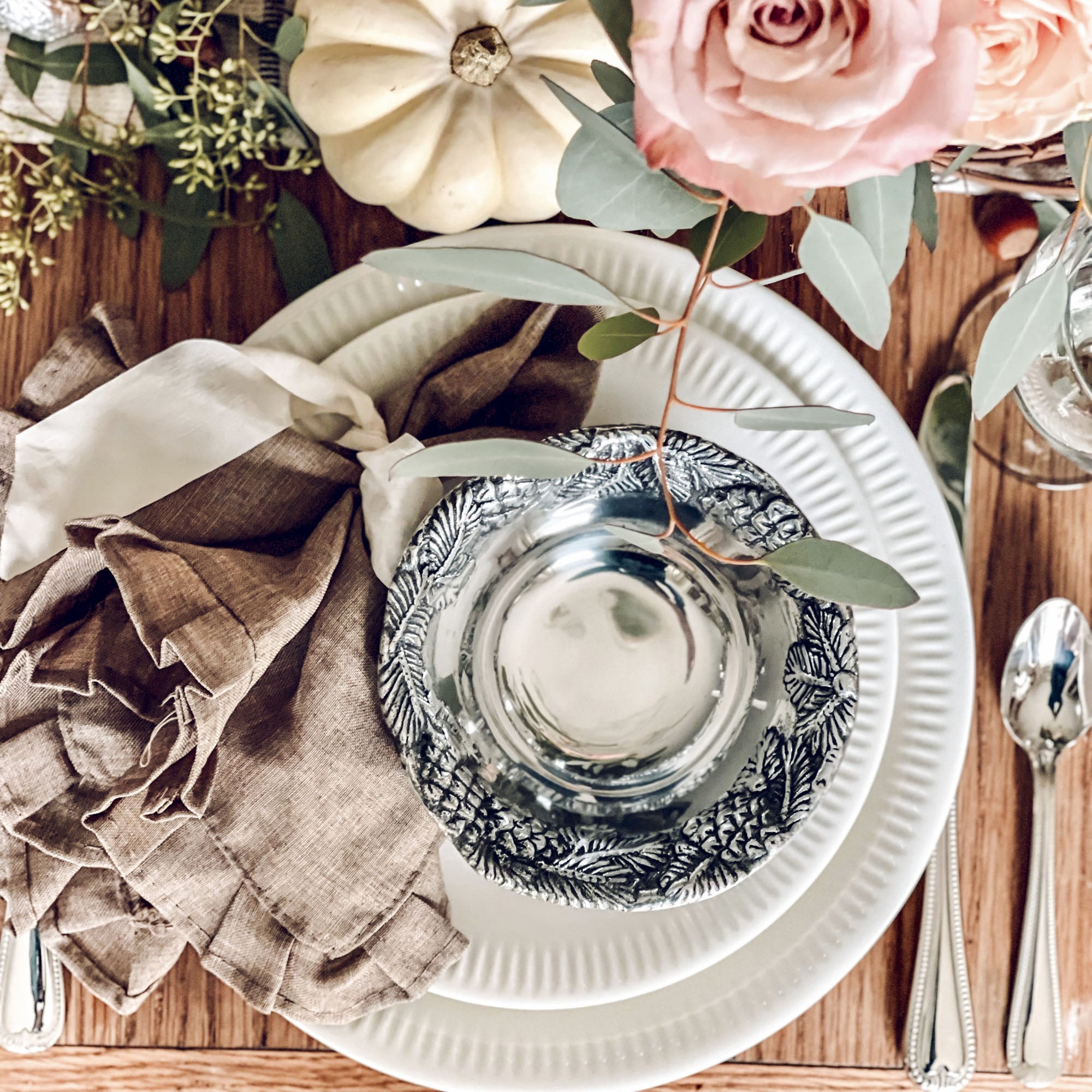 Arthur Court Serveware Arthur Court Dip Bowls - Pine Cone Set of 4