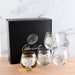 Arthur Court Serveware Arthur Court Elephant Stemless Wine Glasses - Set of 4