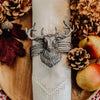 Arthur Court Giftware Arthur Court Elk Head Napkin Rings