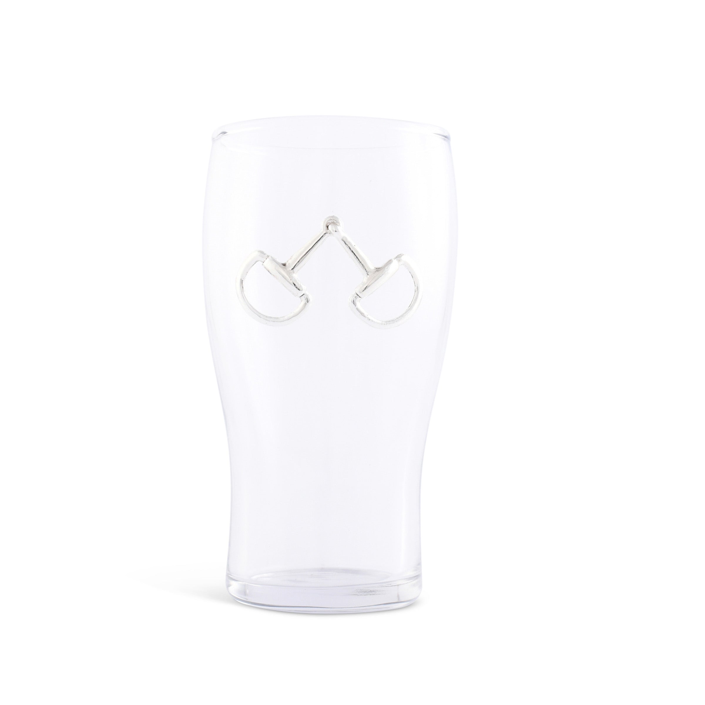 Arthur Court Serveware Arthur Court Equestrian Bit Beer Pint Glasses - Set of 4