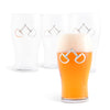 Arthur Court Serveware Arthur Court Equestrian Bit Beer Pint Glasses - Set of 4