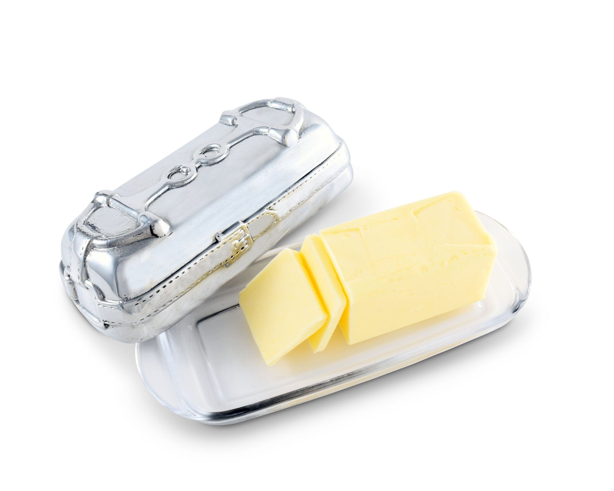 Arthur Court Serveware Arthur Court Equestrian Butter Dish