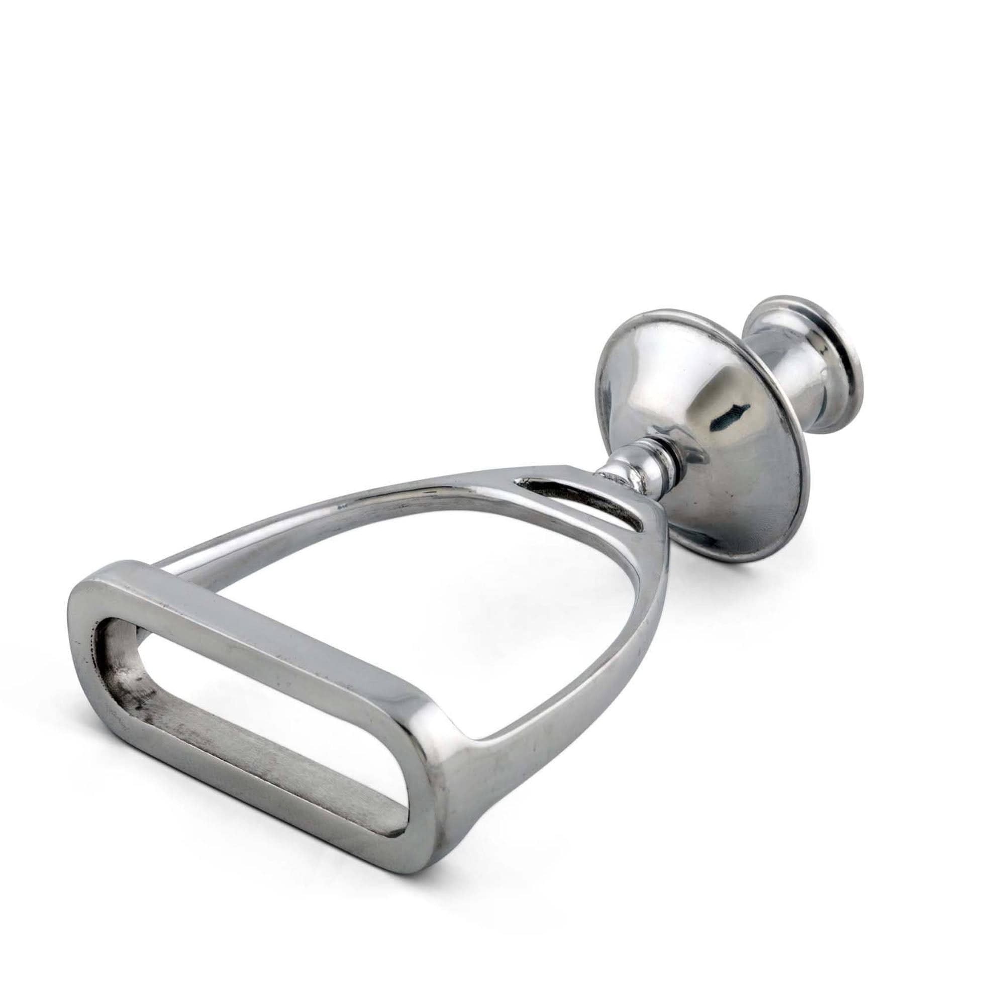 Arthur Court Giftware Arthur Court Equestrian Stirrup Candlestick
