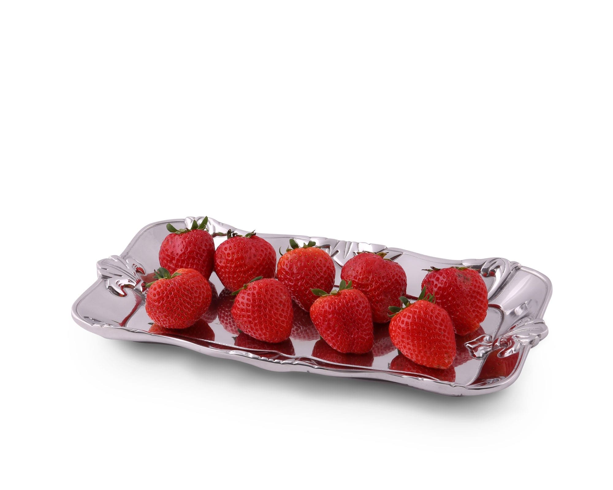 Arthur Court Serveware Arthur Court Fleur-De-Lis Bread Tray 6x12