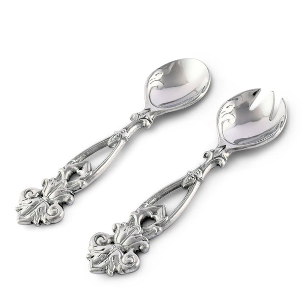 Arthur Court Serveware Arthur Court Fleur-De-Lis Open Serving Set