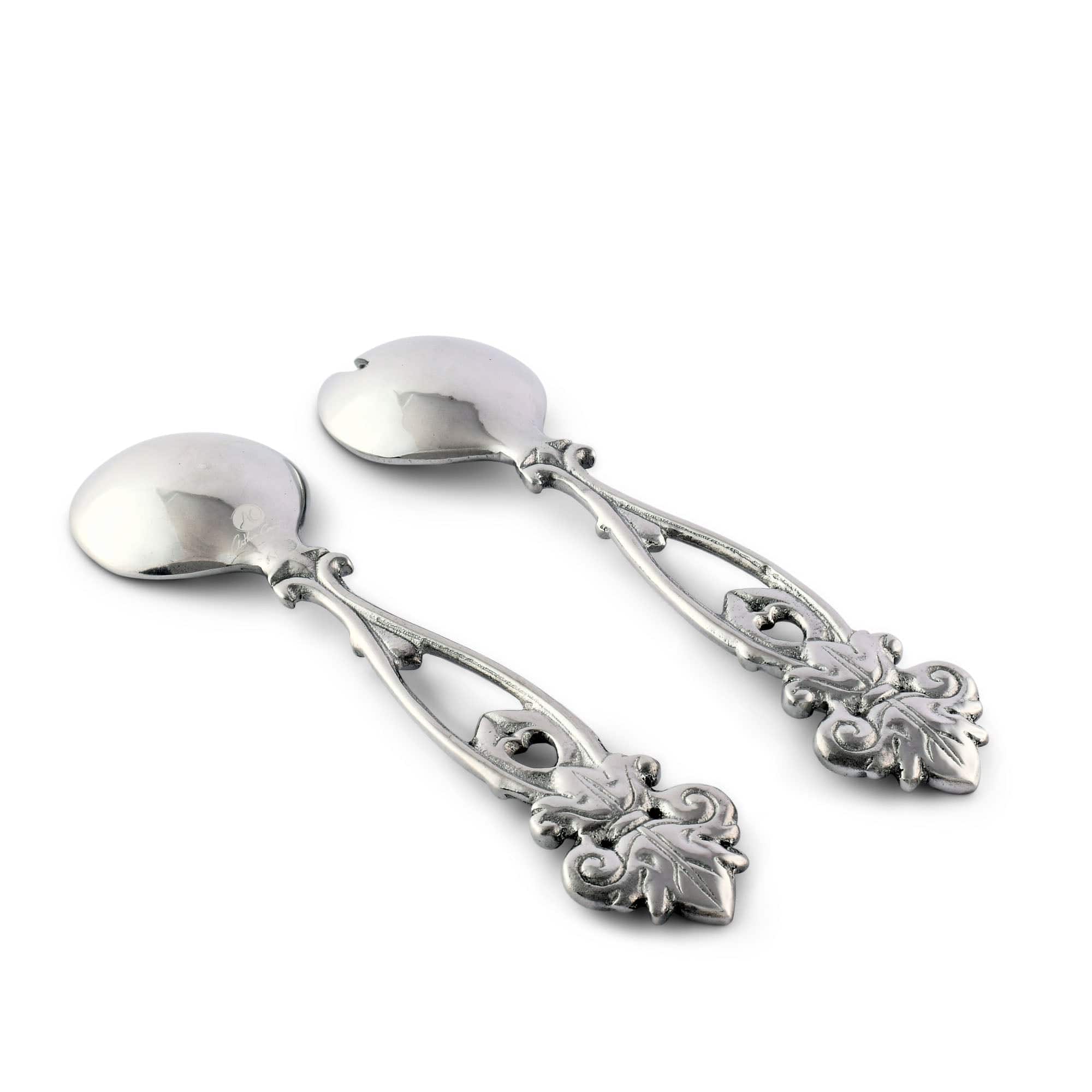 Arthur Court Serveware Arthur Court Fleur-De-Lis Open Serving Set