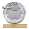 Arthur Court Serveware Arthur Court Fleur-De-Lis Plate with Server