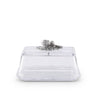 Arthur Court Serveware Arthur Court Glass Butter Dish - Acorn