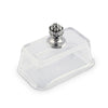 Arthur Court Serveware Arthur Court Glass Butter Dish - Concho