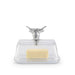 Arthur Court Serveware Arthur Court Glass Butter Dish - Cow
