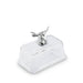 Arthur Court Serveware Arthur Court Glass Butter Dish - Cow