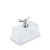 Arthur Court Serveware Arthur Court Glass Butter Dish - Cow