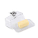 Arthur Court Serveware Arthur Court Glass Butter Dish - Grape