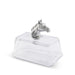Arthur Court Serveware Arthur Court Glass Butter Dish - Horse Head