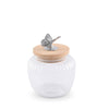 Arthur Court Giftware Arthur Court Glass Canister Large - Butterfly