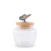 Arthur Court Giftware Arthur Court Glass Canister Large - Butterfly