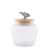 Arthur Court Giftware Arthur Court Glass Canister Large - Butterfly