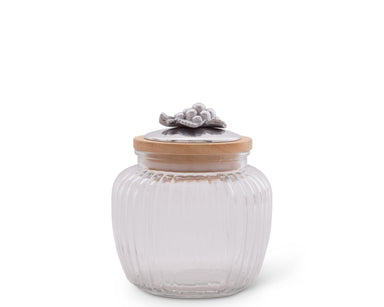 Arthur Court Giftware Arthur Court Grape Glass Canister Medium
