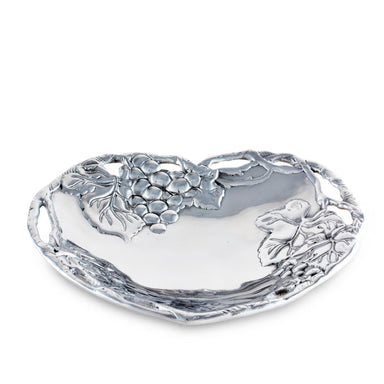 Arthur Court Serveware Arthur Court Grape Heart Coupe Tray