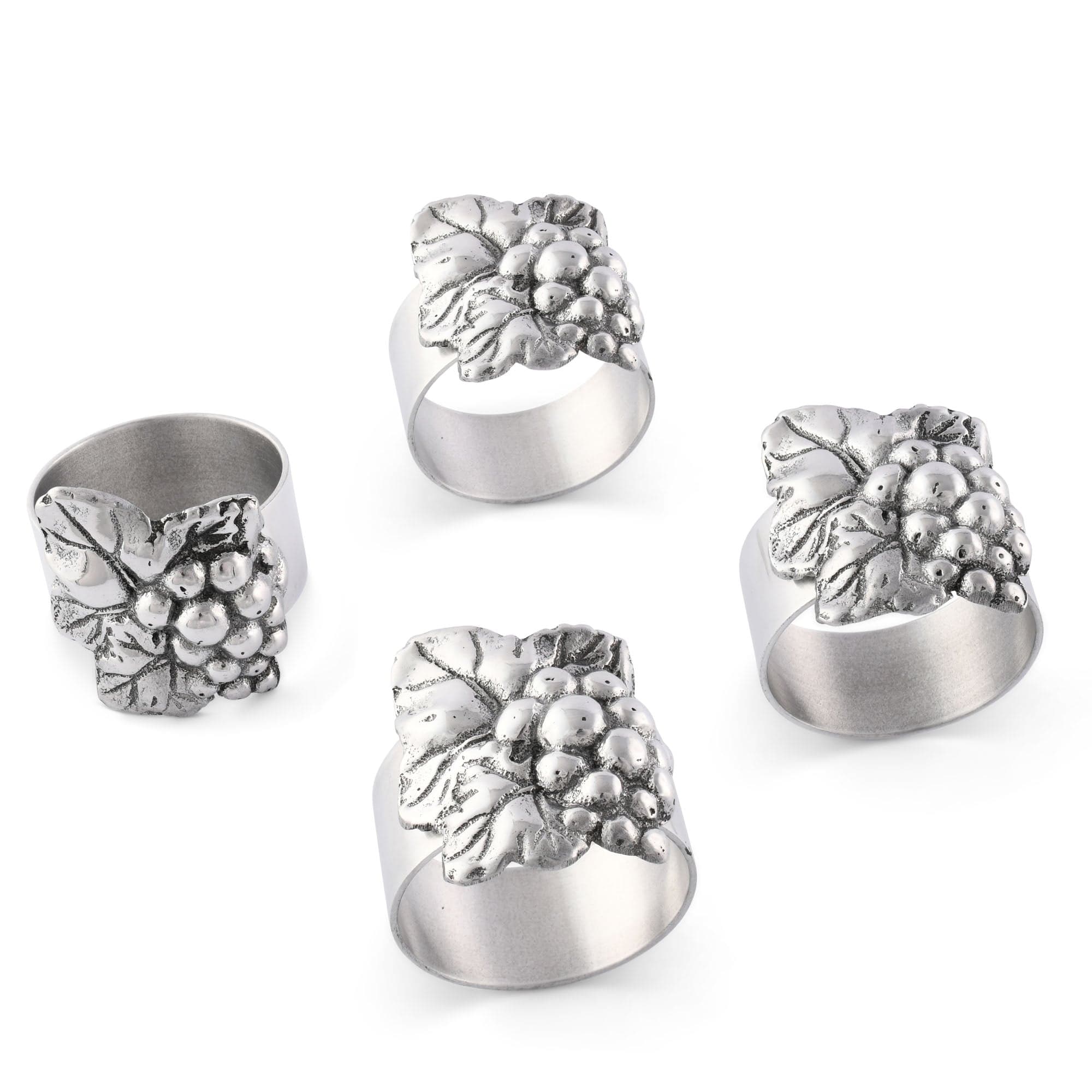 Arthur Court Giftware Arthur Court Grape Napkin Rings - set of 4