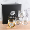 Arthur Court Serveware Arthur Court Grape Stemless Wine Glasses - Set of 4