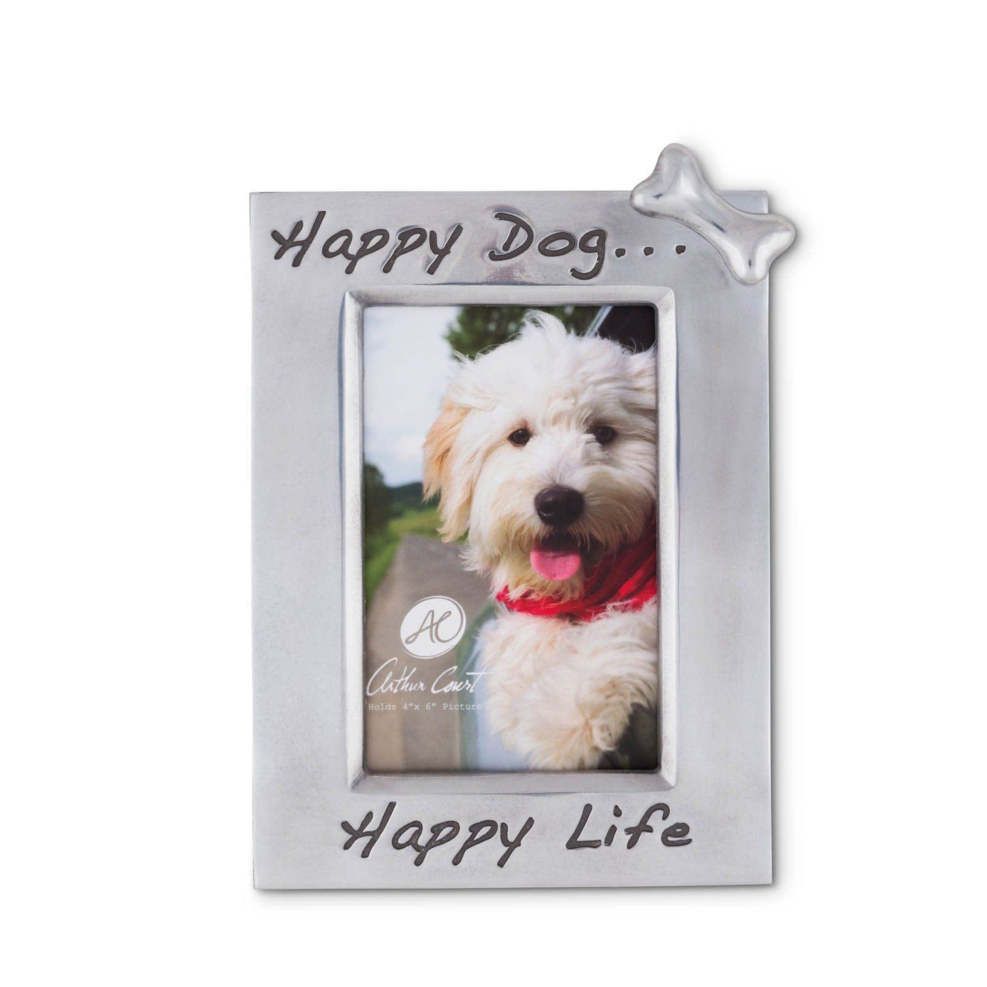 Arthur Court Picture Frames Arthur Court Happy Dog 4 x 6 Frame
