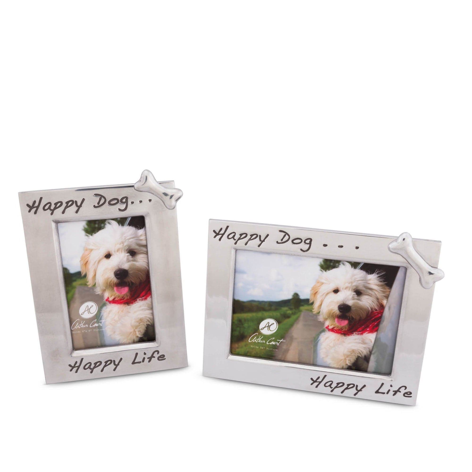 Arthur Court Picture Frames Arthur Court Happy Dog 4 x 6 Frame