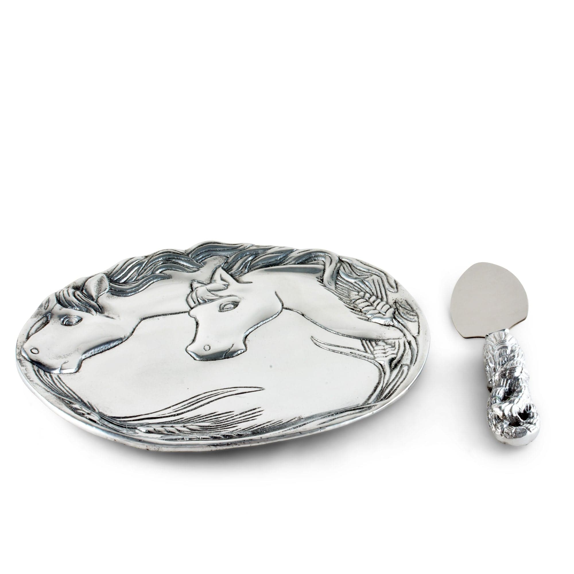 Arthur Court Serveware Arthur Court Horse Plate with Server