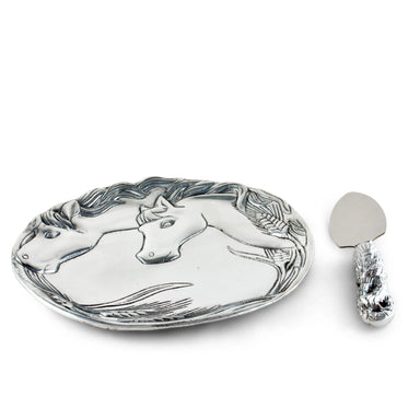 Arthur Court Serveware Arthur Court Horse Plate with Server