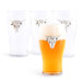 Arthur Court Serveware Arthur Court Longhorn Beer Pint Glasses - Set of 4