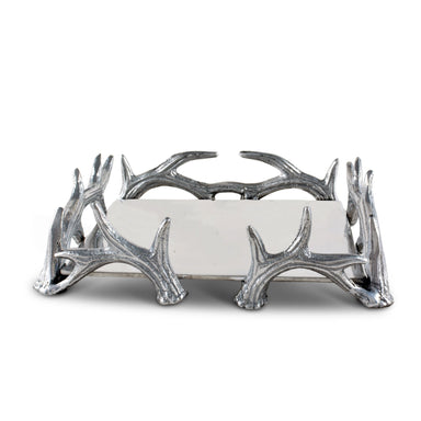 Arthur Court Giftware Arthur Court Luncheon Napkin Box - Antler