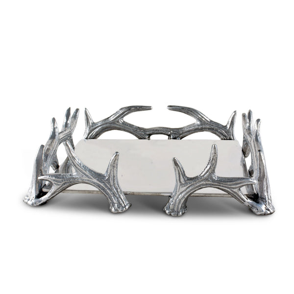 Arthur Court Giftware Arthur Court Luncheon Napkin Box - Antler