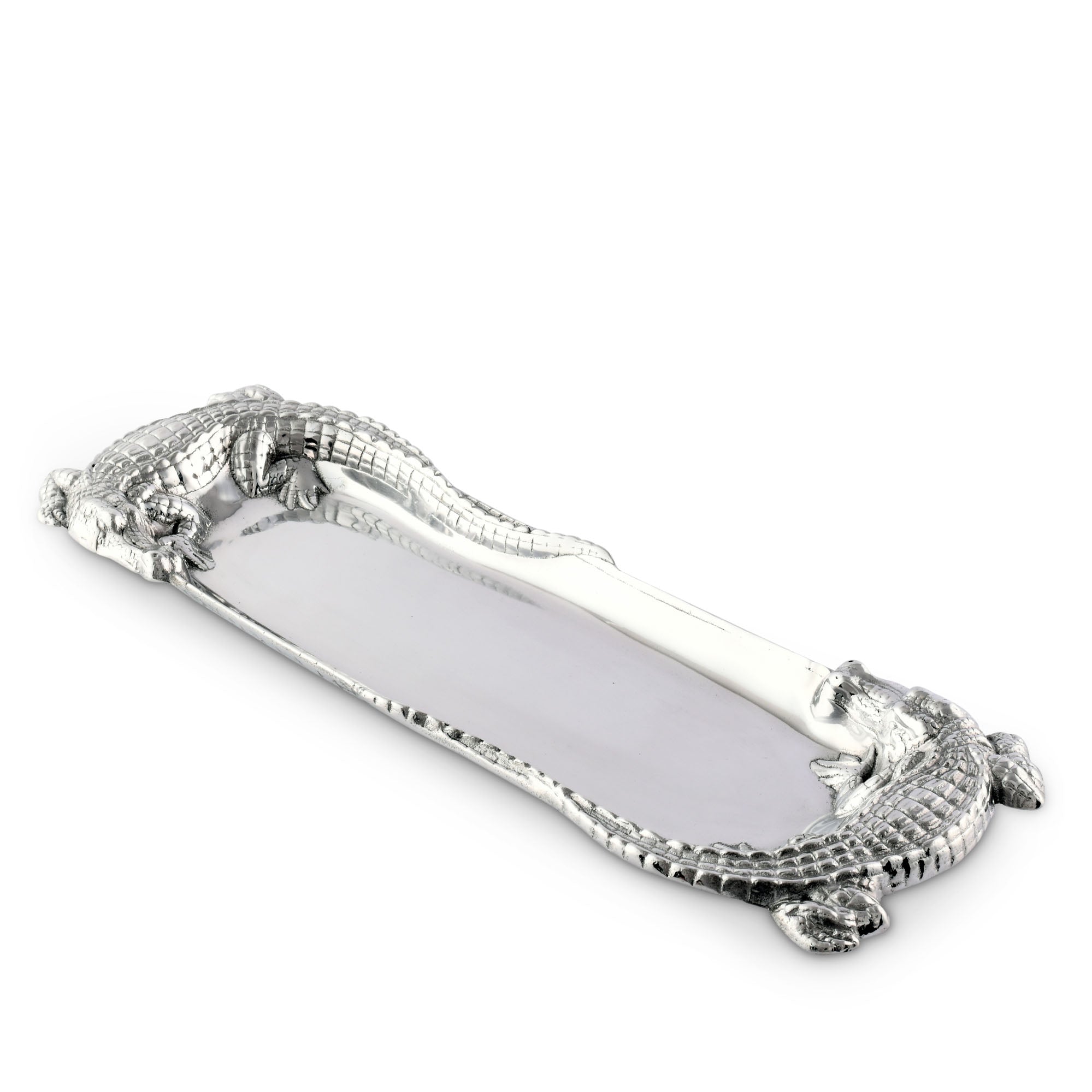 Arthur Court Serveware Arthur Court Oblong Tray - Alligator Figural