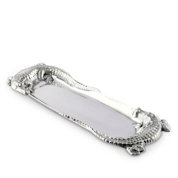 Arthur Court Serveware Arthur Court Oblong Tray - Alligator Figural