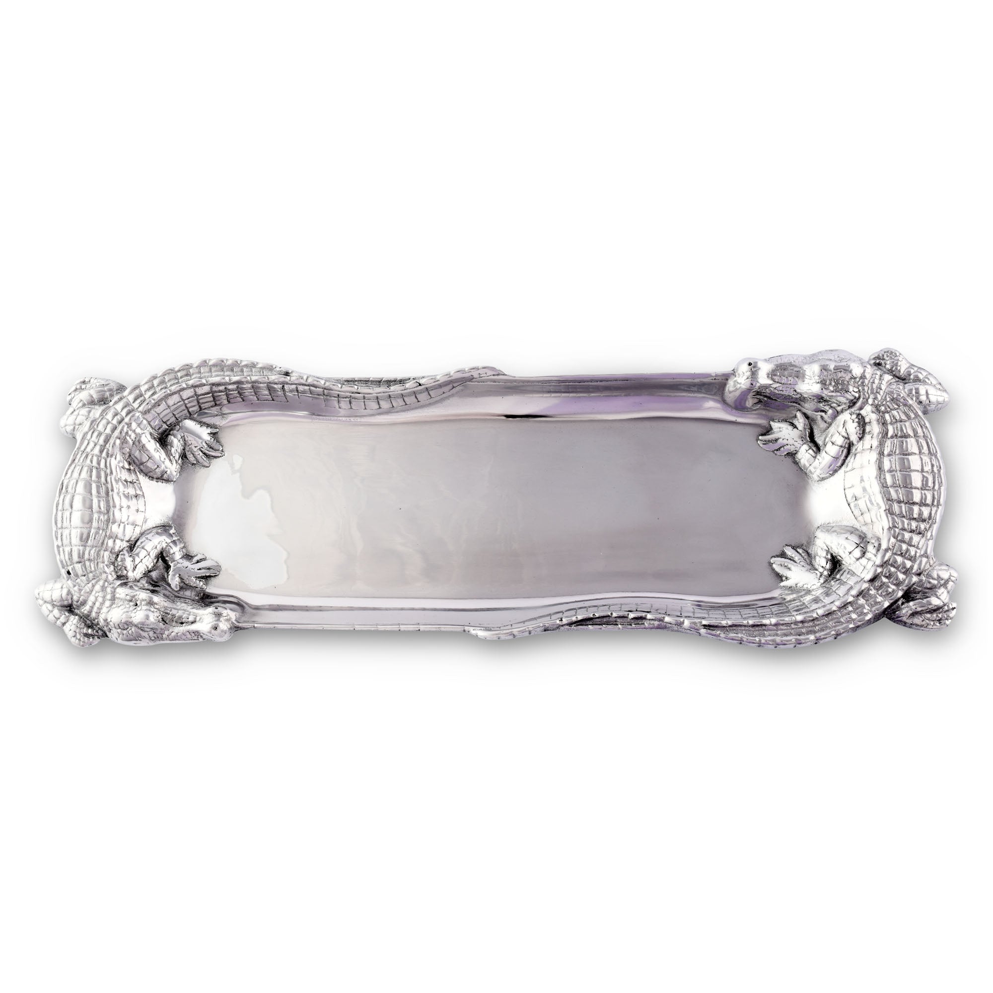 Arthur Court Serveware Arthur Court Oblong Tray - Alligator Figural