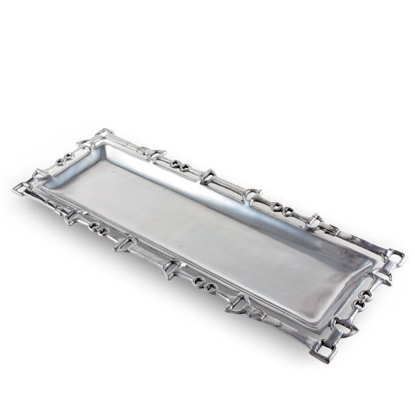 Arthur Court Serveware Arthur Court Oblong Tray - Equestrian Open Work