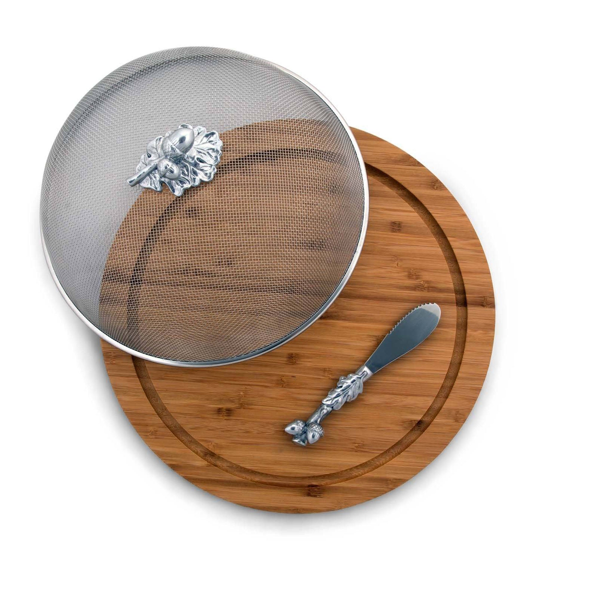 Arthur Court Serveware Arthur Court Picnic Cheese Board / Spreader - Oak Leaf