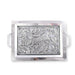 Arthur Court Serveware Arthur Court Running Rabbit Glass Top Serving Tray