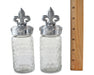 Arthur Court Serveware Arthur Court Salt and Pepper Set - Fleur-De-Lis