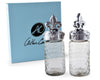 Arthur Court Serveware Arthur Court Salt and Pepper Set - Fleur-De-Lis