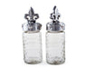 Arthur Court Serveware Arthur Court Salt and Pepper Set - Fleur-De-Lis